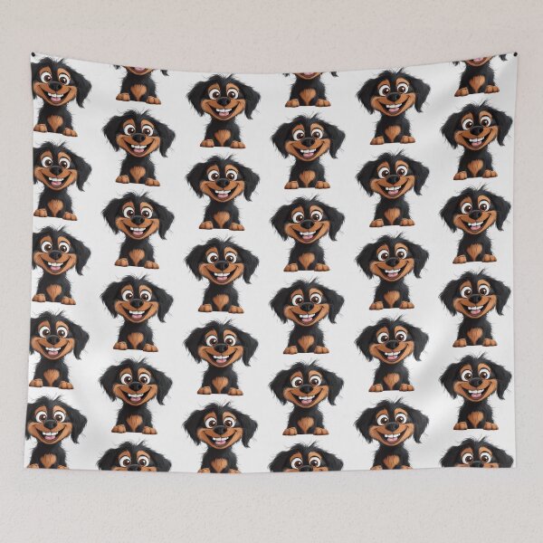 Item preview, Cute cartoon dog designed and sold by MiraCleAI.