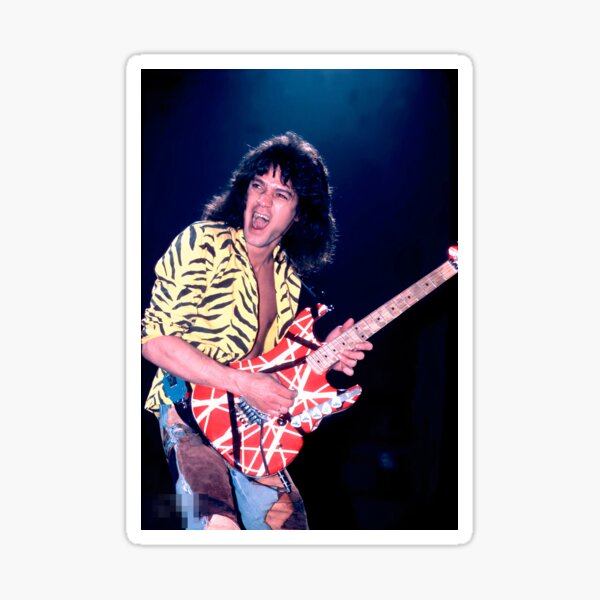 Vinyl Car Decals, Stickers & Vinyl Art Quot;Eddie Van Halen Jump" Sticker For Sale By BwayneArt Art Décor Decals, Stickers & Vinyl Art - Foto 5