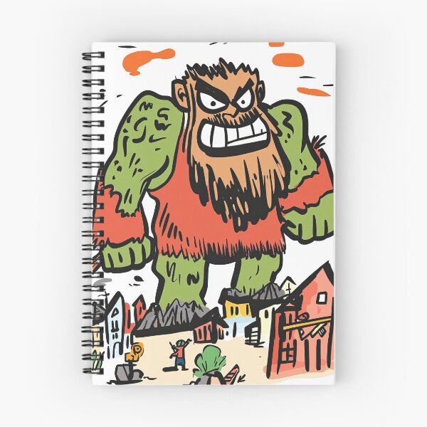 Item preview, Cartoon titan bringing destruction to the city designed and sold by Piotrek0001.