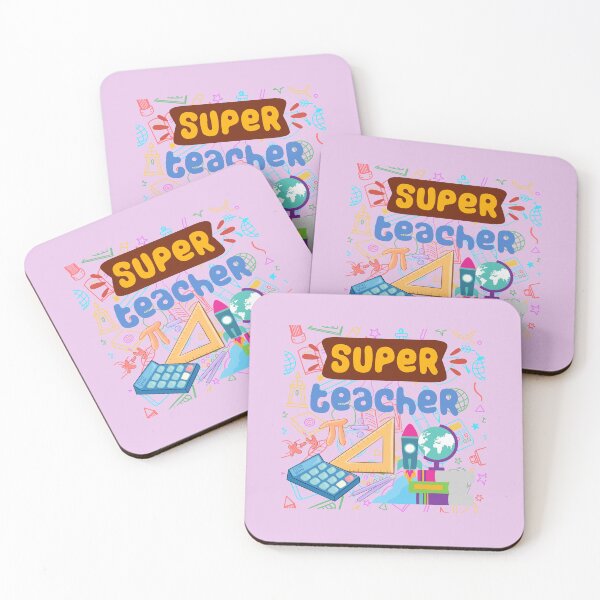 Item preview, Super teacher designed and sold by Wantanadesign.