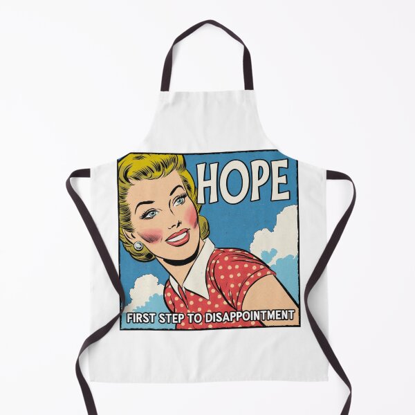 Item preview, Hope, disappointment, low expectations. dark, silly, meme, funnyfits70, Humor, Funny, retro, vintages, funny quotes, animal humor, designed and sold by FunnyFits70.