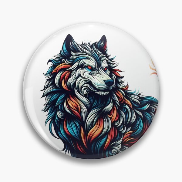 Item preview, Mythical Wolf designed and sold by DogArtGallery.