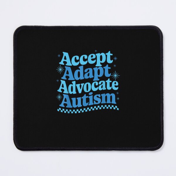Item preview, Accept, Adapt, Advocate – Autism Awareness Month Support designed and sold by artcultreone.
