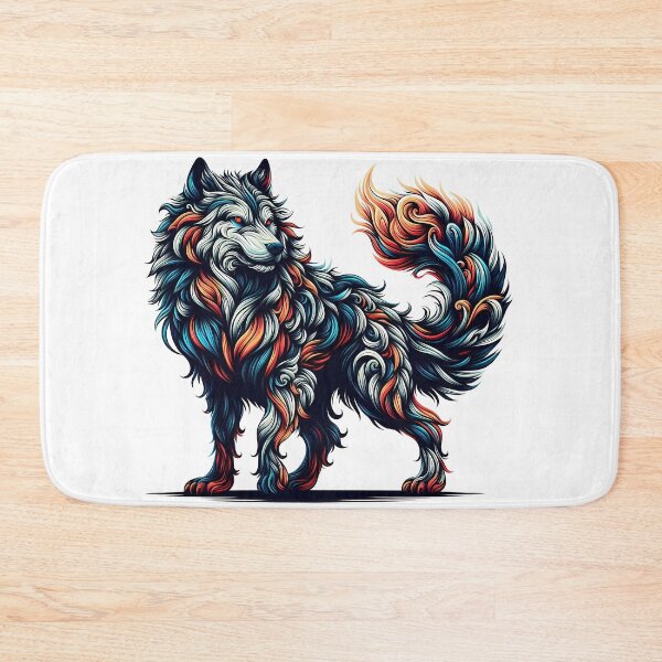Item preview, Mythical Wolf designed and sold by DogArtGallery.