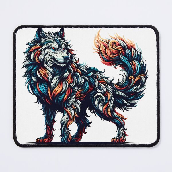 Item preview, Mythical Wolf designed and sold by DogArtGallery.