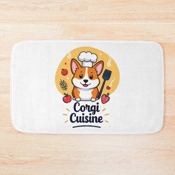 Item preview, Cute Corgi Chef – Corgi Cuisine Gourmet Charm designed and sold by zoughlal.