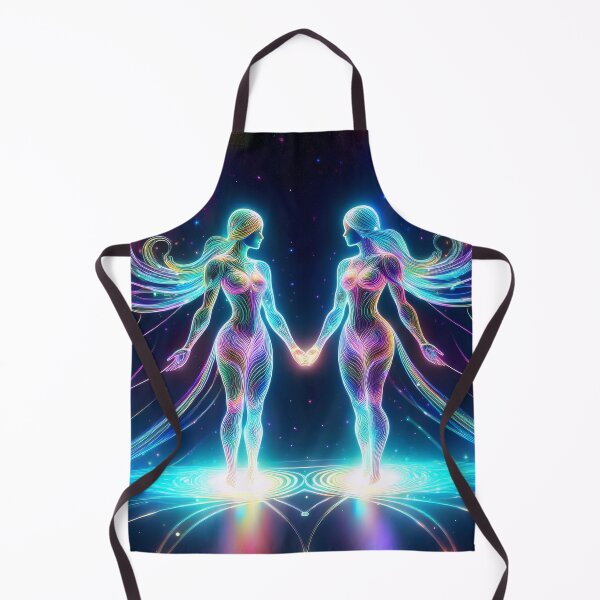 Item preview, Cosmic Duality: The Holographic Gemini designed and sold by HighestMind_888.