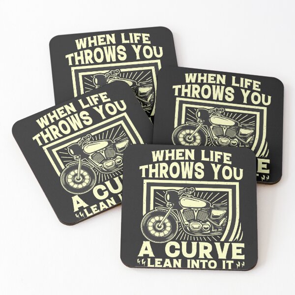 Item preview, When life throws you a curve lean into it  designed and sold by Bellaleo21.