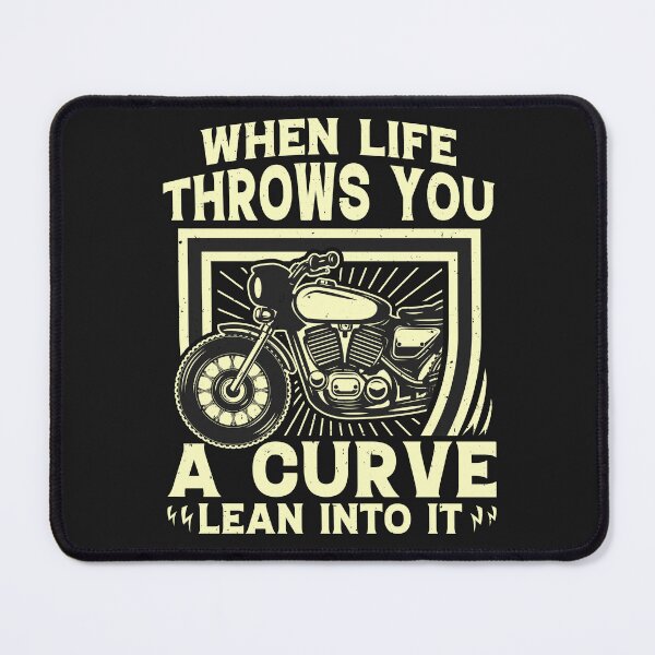 Item preview, When life throws you a curve lean into it designed and sold by Bellaleo21.