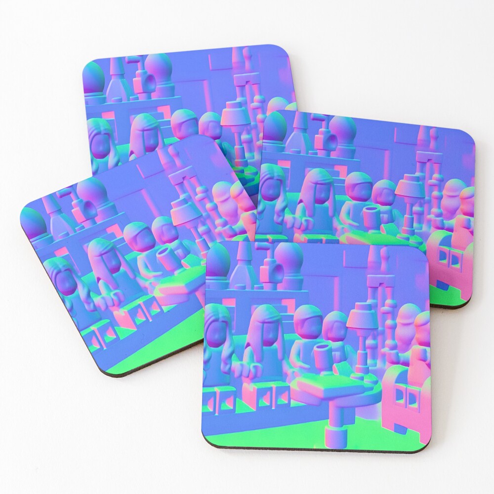 Item preview, Coasters (Set of 4) designed and sold by Cherishia.