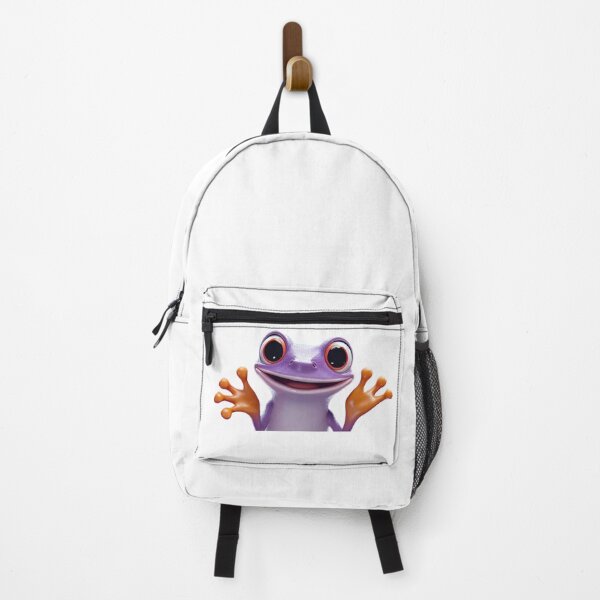 Item preview, Cute purple frog with big eyes designed and sold by MiraCleAI.