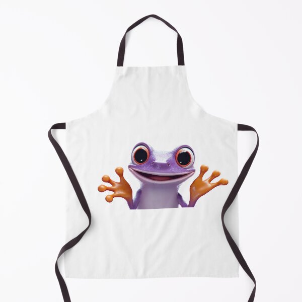 Item preview, Cute purple frog with big eyes designed and sold by MiraCleAI.