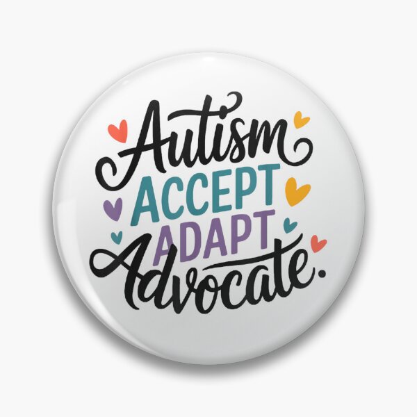 Item preview, Spread Awareness with 'Accept, Adapt, Advocate' Autism designed and sold by artcultreone.