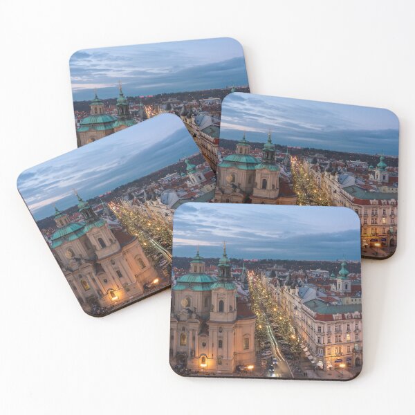 Item preview, View of Prague Old Town architecture designed and sold by WorldScenery.