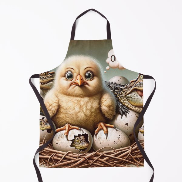 Item preview, Fluffy Chick in an Alligator Habitation designed and sold by M-Y-A-R-T-.