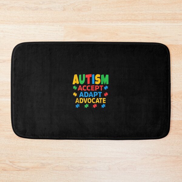 Item preview, Autism Awareness Month – Support Neurodiversity with 'Accept, Adapt, Advocate' designed and sold by artcultreone.