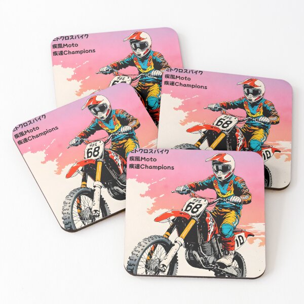 Item preview, Amazing Motocross anime Sport Design designed and sold by Kiranimeverse.