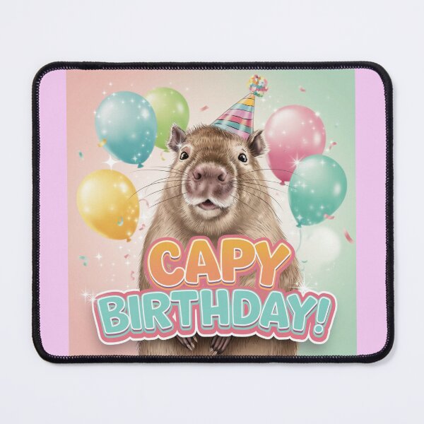 Item preview, Capy Birthday! designed and sold by Syrupulse.