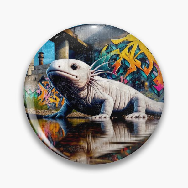 Item preview, Axolote Ambystoma mexicanum#1 designed and sold by Helios Be. Lavsh.