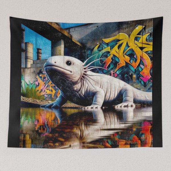 Item preview, Axolote Ambystoma mexicanum#1 designed and sold by Helios Be. Lavsh.