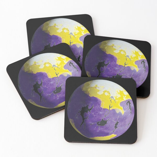 Item preview, Nonbinary Pride Planet designed and sold by SnapV.