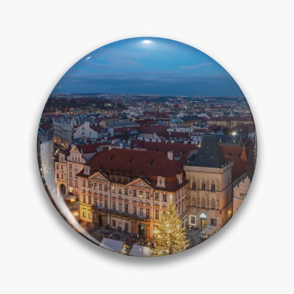 Item preview, Prague Old Town Square during the Christmas Market designed and sold by WorldScenery.