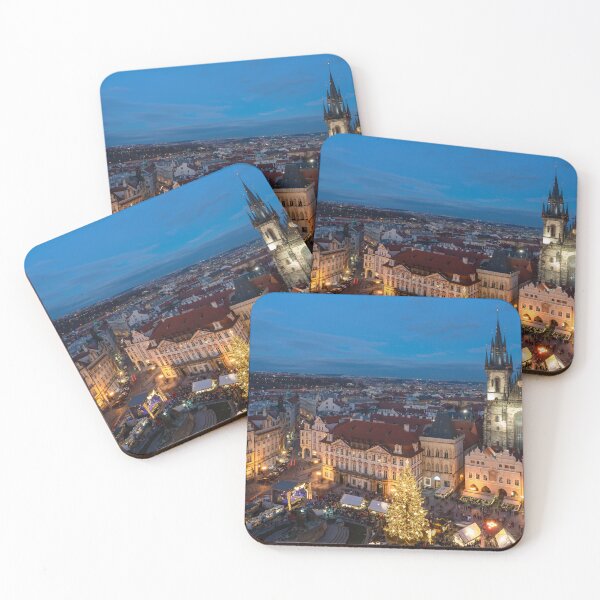 Item preview, Prague Old Town Square during the Christmas Market designed and sold by WorldScenery.
