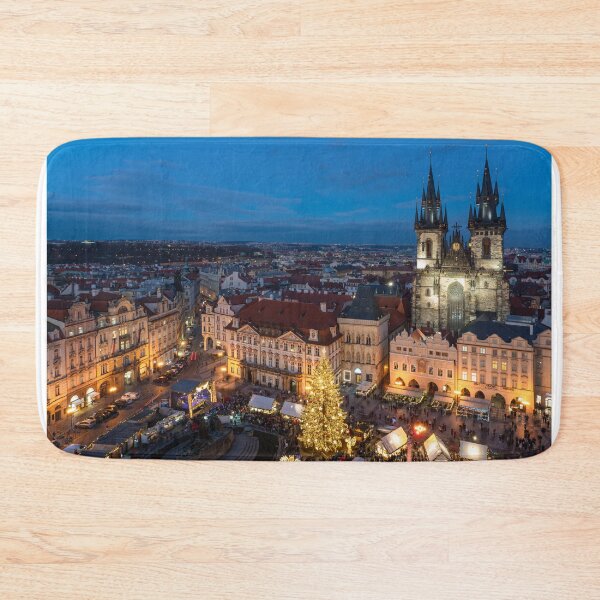 Item preview, Prague Old Town Square during the Christmas Market designed and sold by WorldScenery.