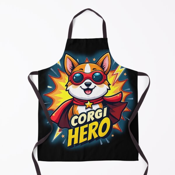 Item preview, Cute Corgi Superhero – Corgi Hero Courageous Fun designed and sold by zoughlal.