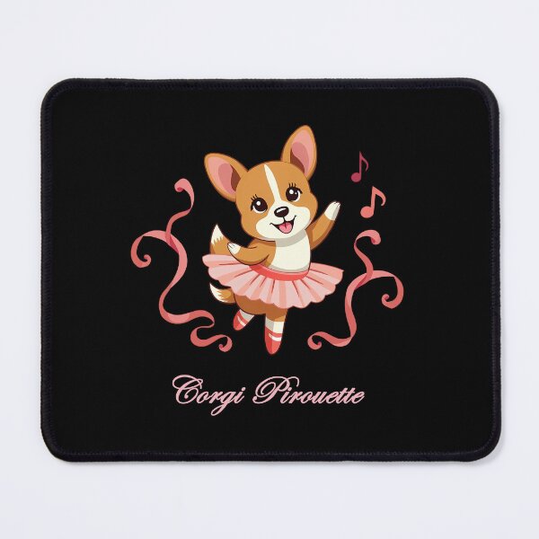 Item preview, Cute Corgi Ballerina – Corgi Pirouette Dance Beauty designed and sold by zoughlal.