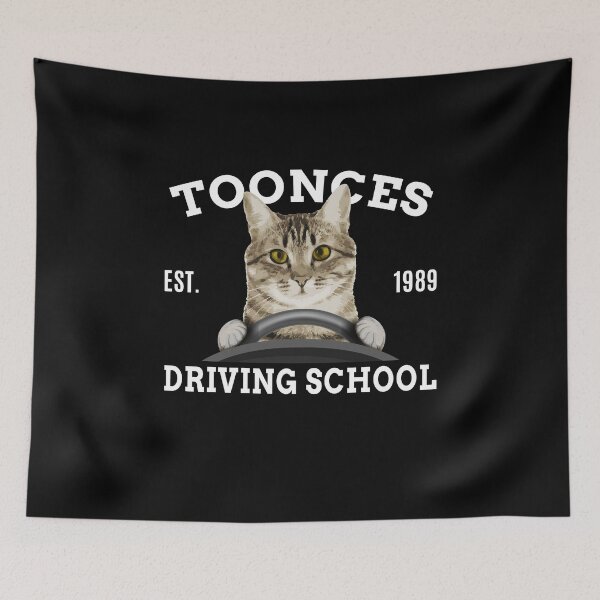 Item preview, Toonces Driving School  designed and sold by The Junto Shop.