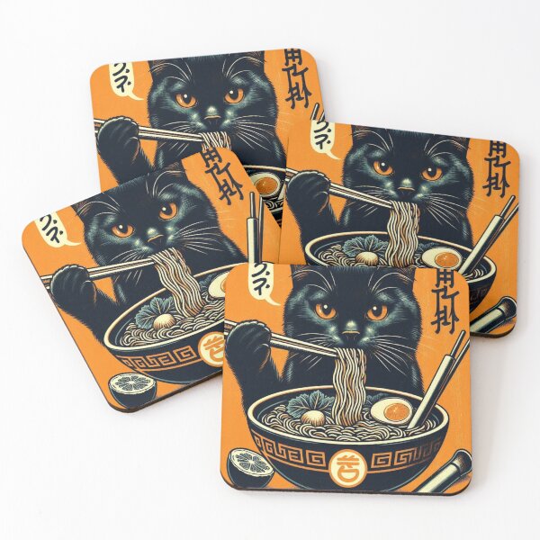 Item preview, Cat ramen designed and sold by Creativnani.
