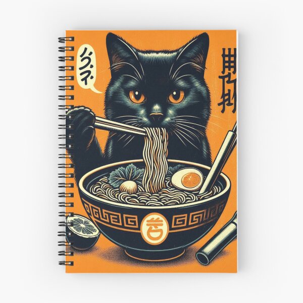 Item preview, Cat ramen designed and sold by Creativnani.