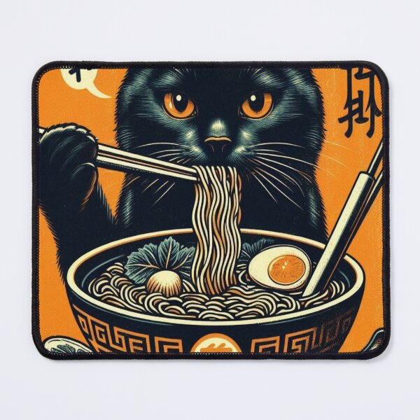 Item preview, Cat ramen designed and sold by Creativnani.