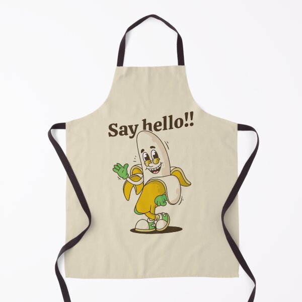 Item preview, Say hello banana mascot character designed and sold by adipra.