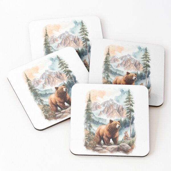 Item preview, Bear In Forrest  designed and sold by mermaids001.