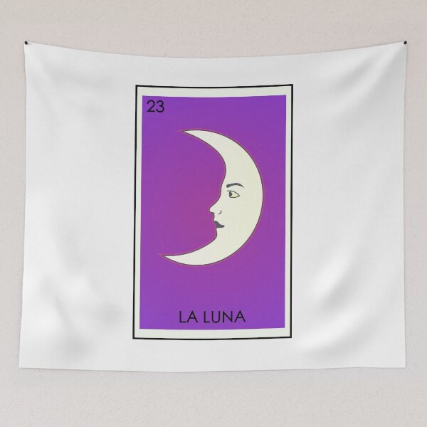 Item preview, LA LUNA Lottery, THE MOON CARD designed and sold by DibujandoPorfa.