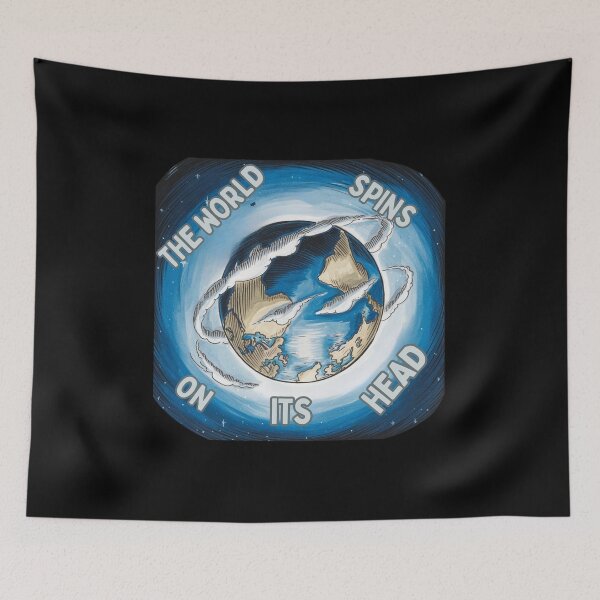 Item preview, The World Spins On Its Head designed and sold by mirciashop.