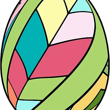 Artwork thumbnail, Easter egg V2 - Pattern by RWT-Design