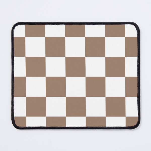 Item preview, Checkered Caramel | Classic Grid Pattern designed and sold by MartaDreamCraft ⭐⭐⭐⭐⭐.