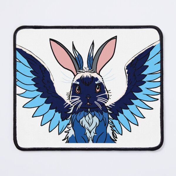 Item preview, The rabbit has powerful wings. designed and sold by Art by Tualeg.