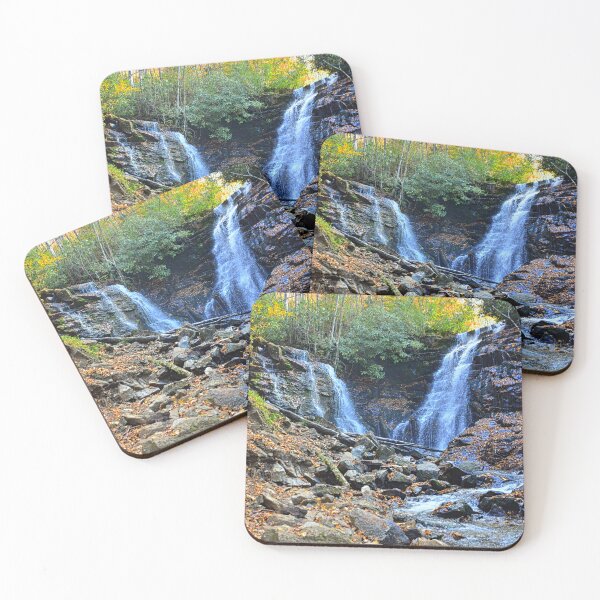 Item preview, Soco Falls Beautiful Duo Maggie Valley North Carolina Vertical designed and sold by LisaWootenPhoto.