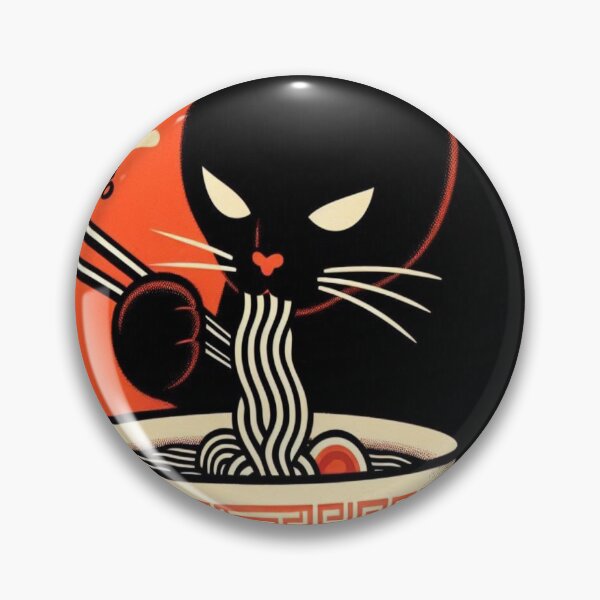 Item preview, Black Cat Ramen designed and sold by Creativnani.
