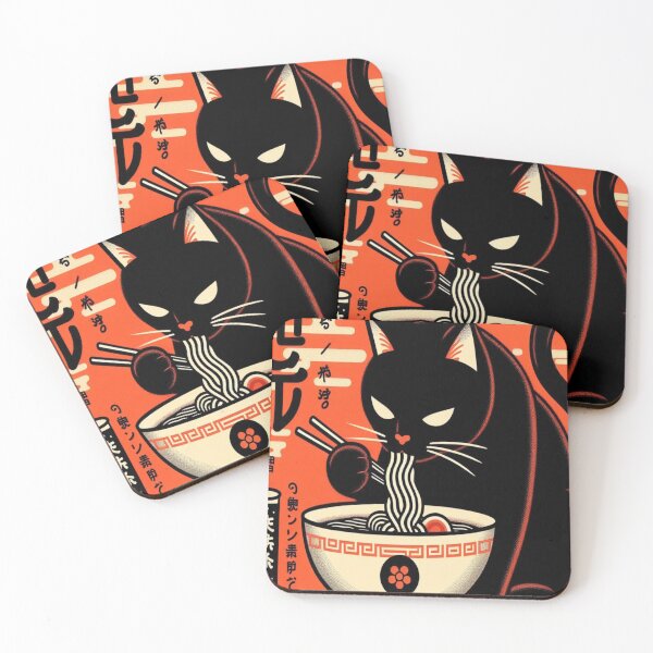 Item preview, Black Cat Ramen designed and sold by Creativnani.