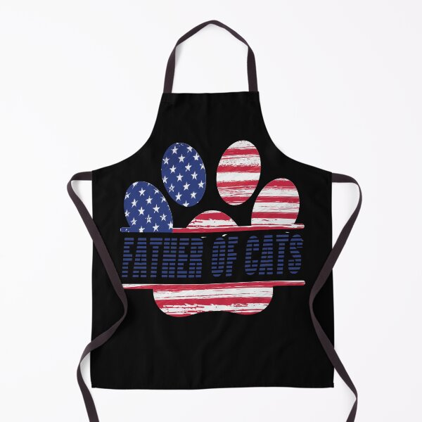 Item preview, Patriotic Cat Dad Star-Pawed Art designed and sold by Zakrytos ★★★★★.