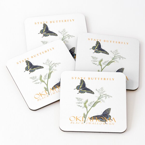 Item preview, Oklahoma Territory Butterfly The Black Swallowtail designed and sold by taiche.