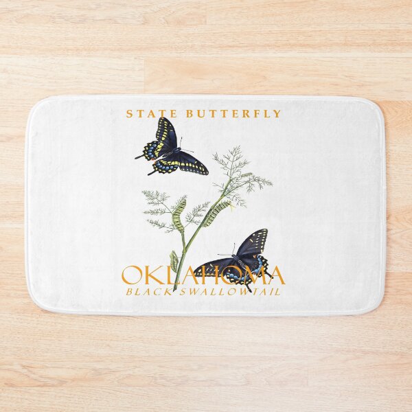 Item preview, Oklahoma Territory Butterfly The Black Swallowtail designed and sold by taiche.
