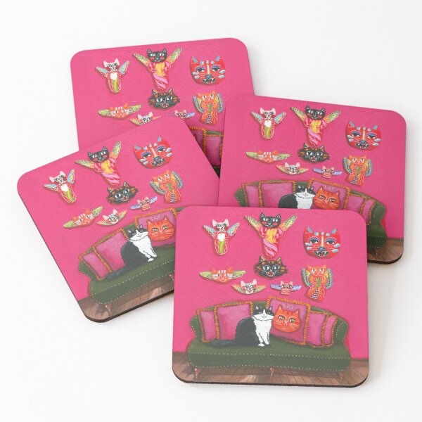 Item preview, Wally Cat On A Couch designed and sold by KilkennyCat Art.