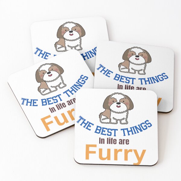 Item preview, The best things in life are furry designed and sold by Pawprintgallary.