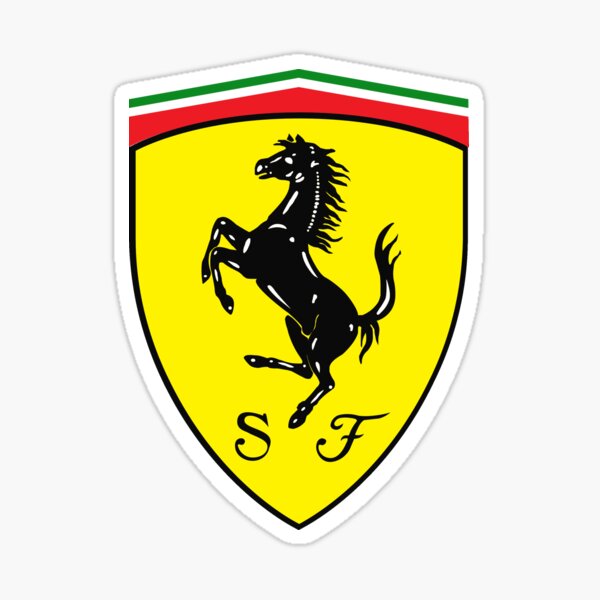 Item preview, Ferrari logo designed and sold by blueberrysweet.